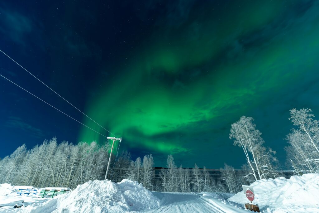 Fairbanks aurora borealis